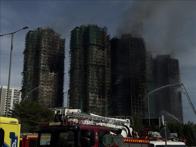 Vụ cháy chung cư ở Hong Kong (Trung Quốc): Tiến hành điều tra hình sự 